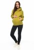 MijaCulture hoodie for pregnant women and breastfeedinf Molly Pistachio